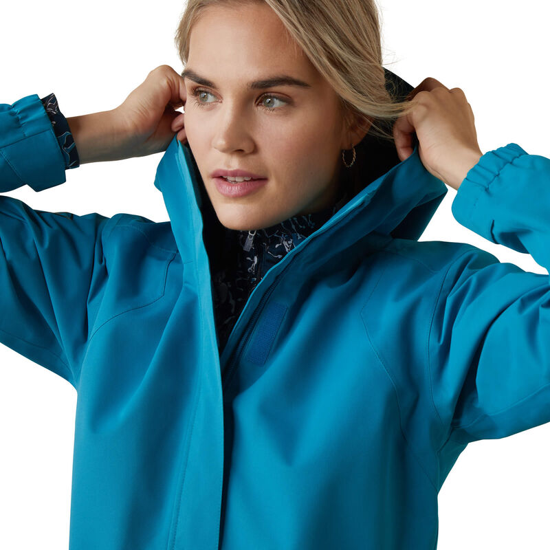 Ariat Women's Spectator Waterproof Jacket - Mosaic Blue