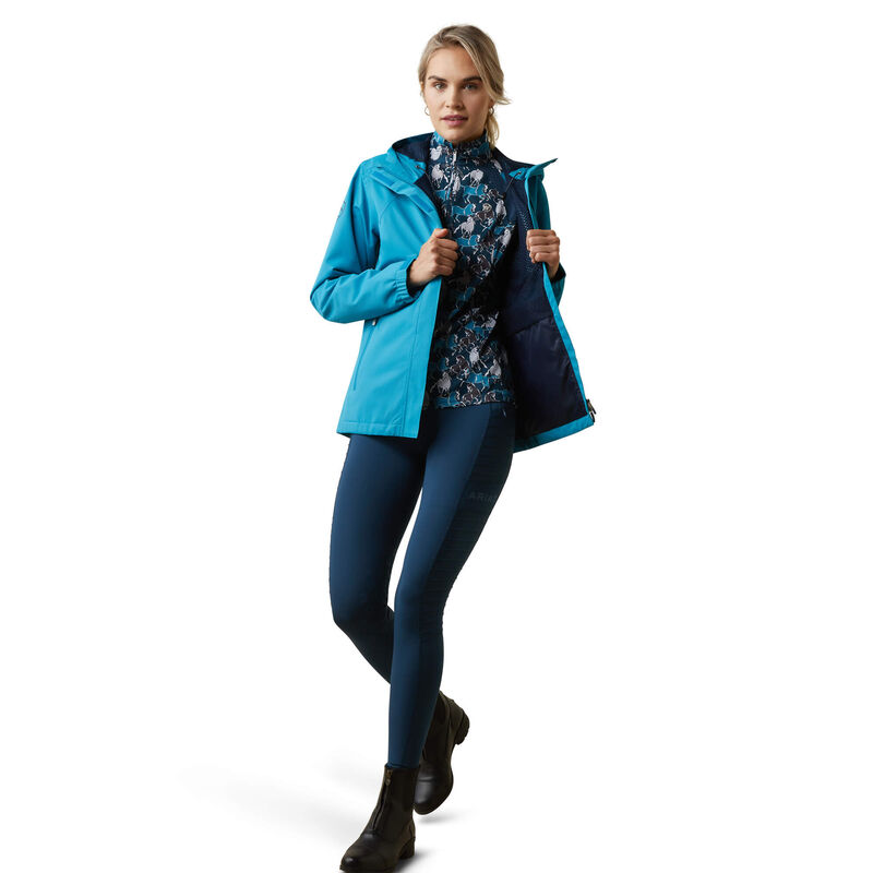 Ariat Women's Spectator Waterproof Jacket - Mosaic Blue