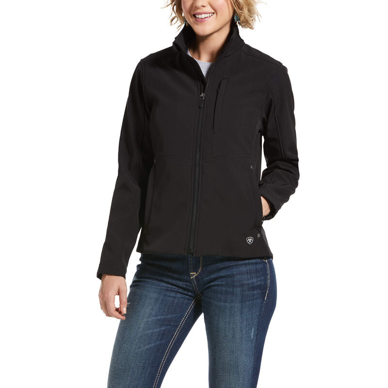 Ariat Women's Real Softshell Jacket - Black