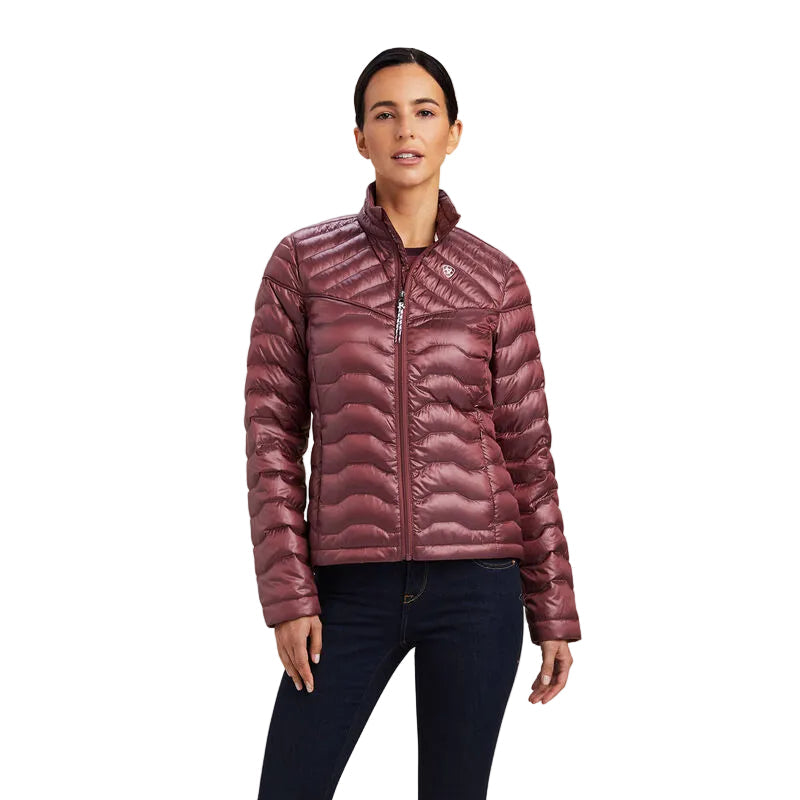 Ariat Womens Ideal Down Jacket - Wild Ginger