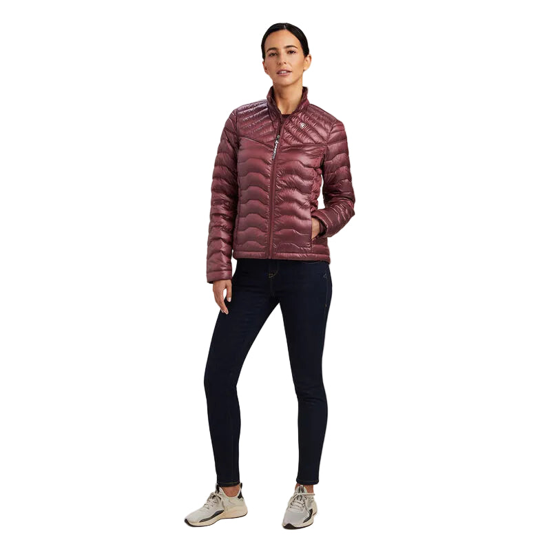 Ariat Womens Ideal Down Jacket - Wild Ginger