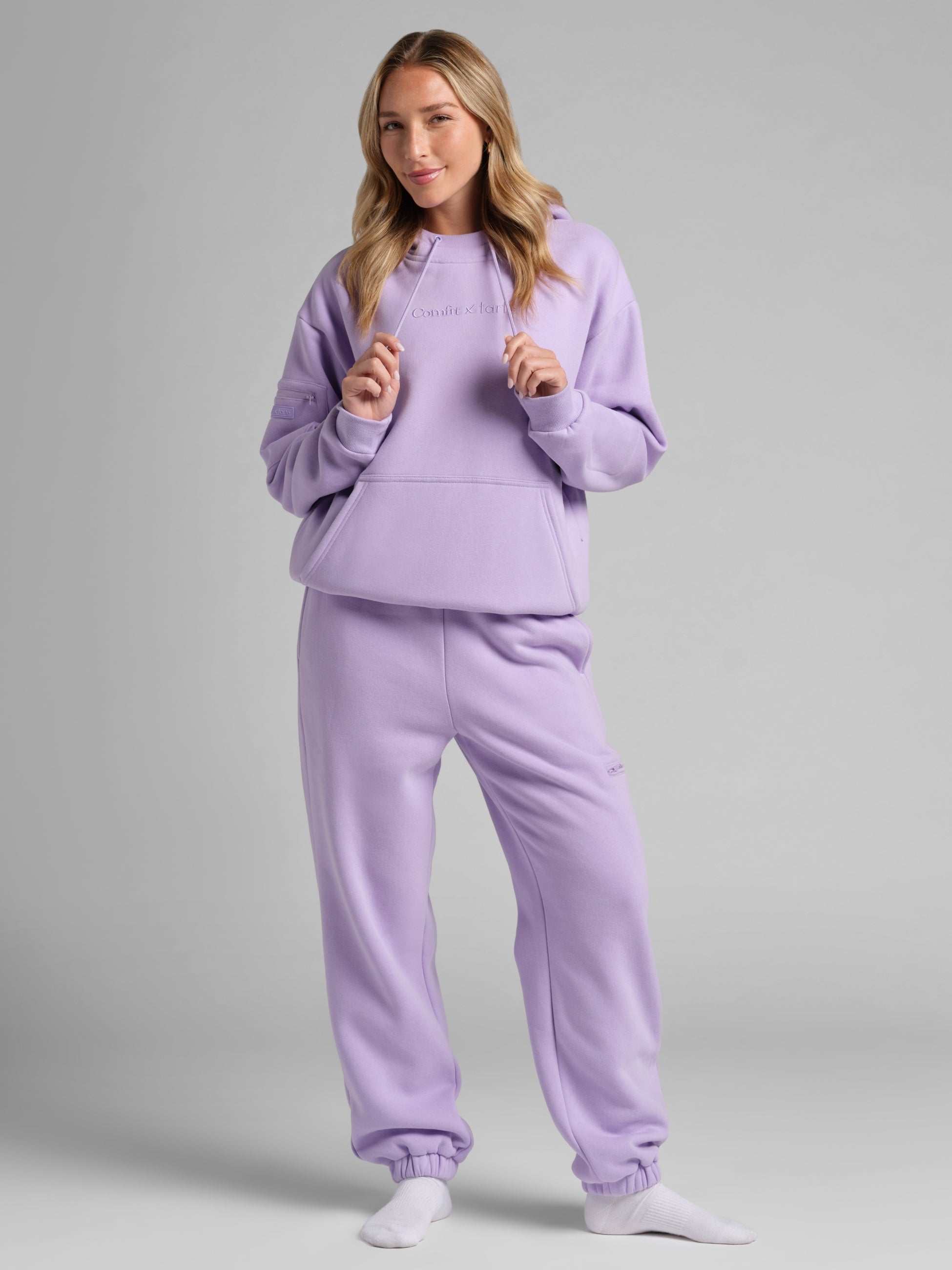 Comfrt x tarte Airplane Mode Travel Hoodie