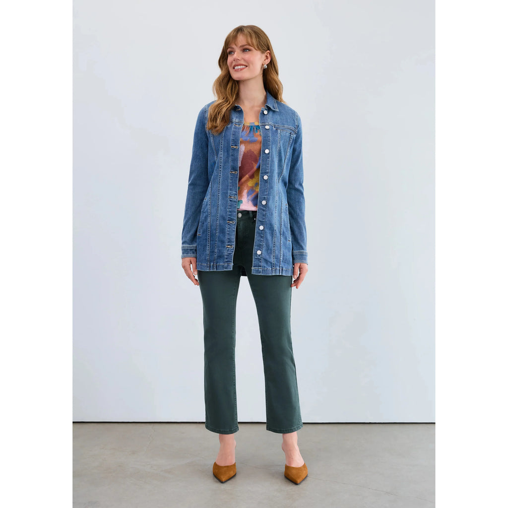 FDJ Women's Long Denim Jacket - Multiple Colours