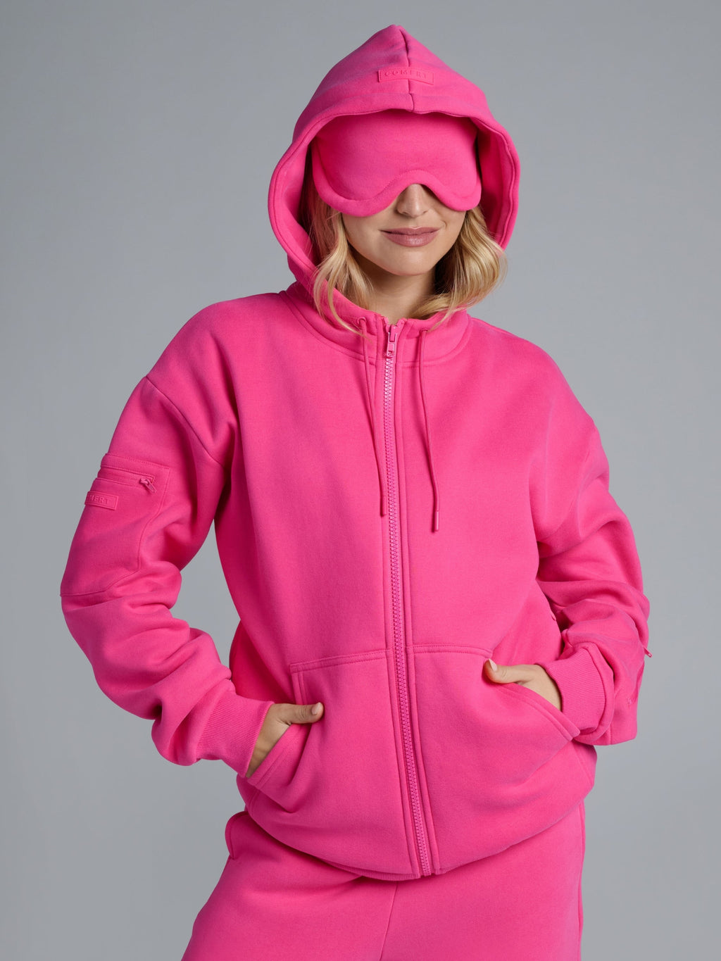 Airplane Mode Travel Zip Hoodie