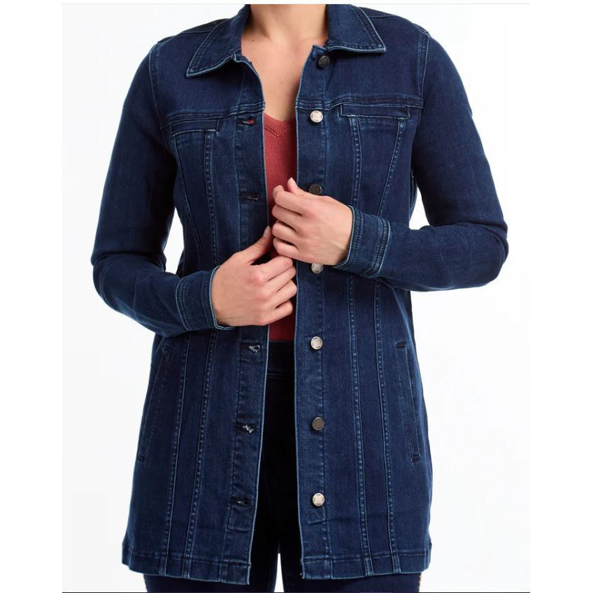 FDJ Women's Long Denim Jacket - Multiple Colours