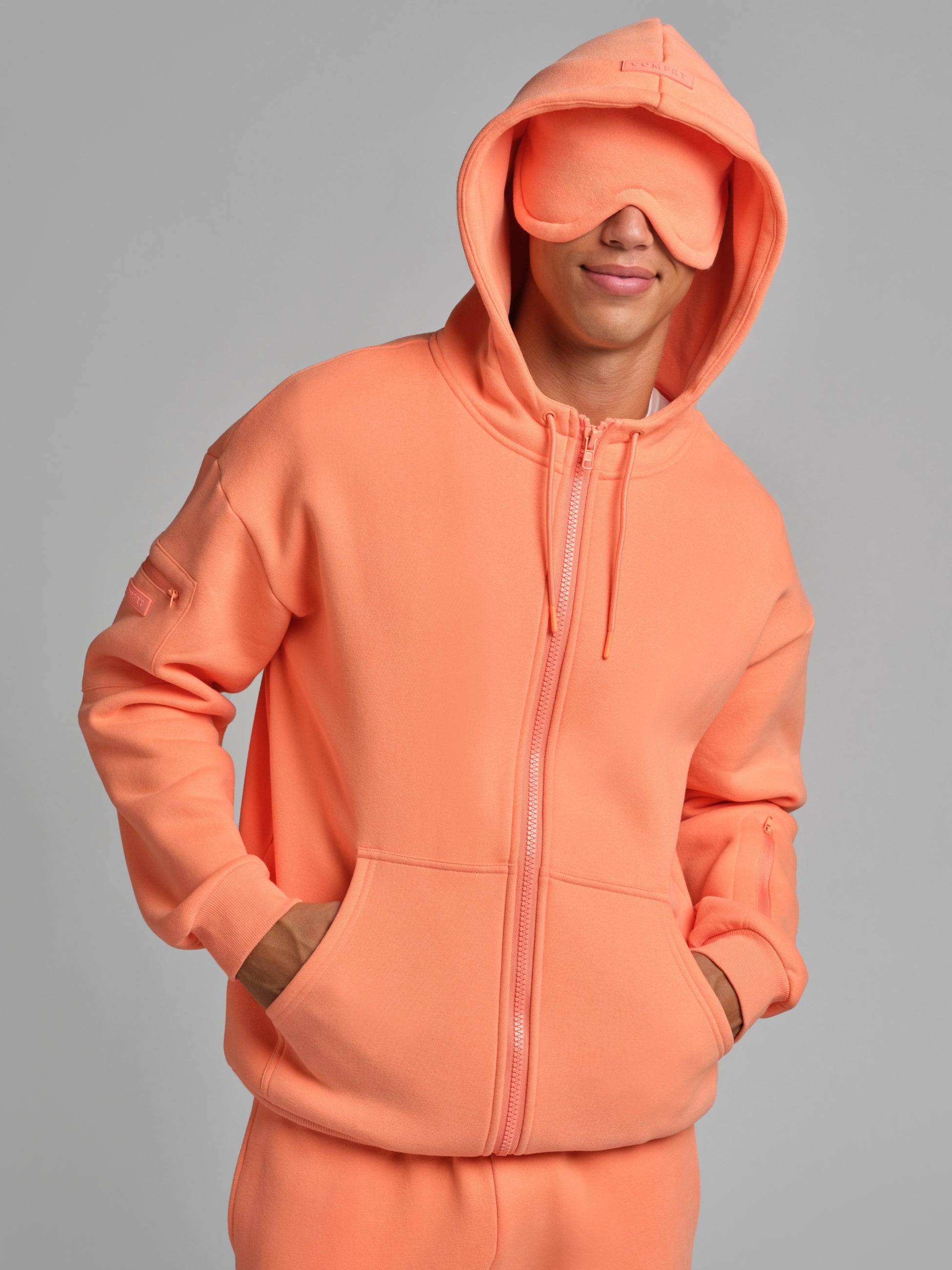 Airplane Mode Travel Zip Hoodie