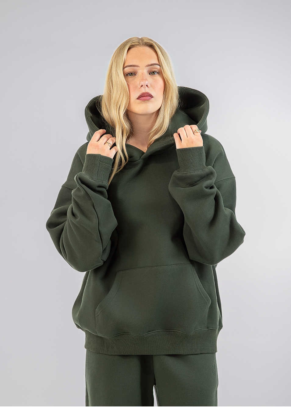 Heavyweight Pullover Hoodie ¡ª Hunter Green (v3)