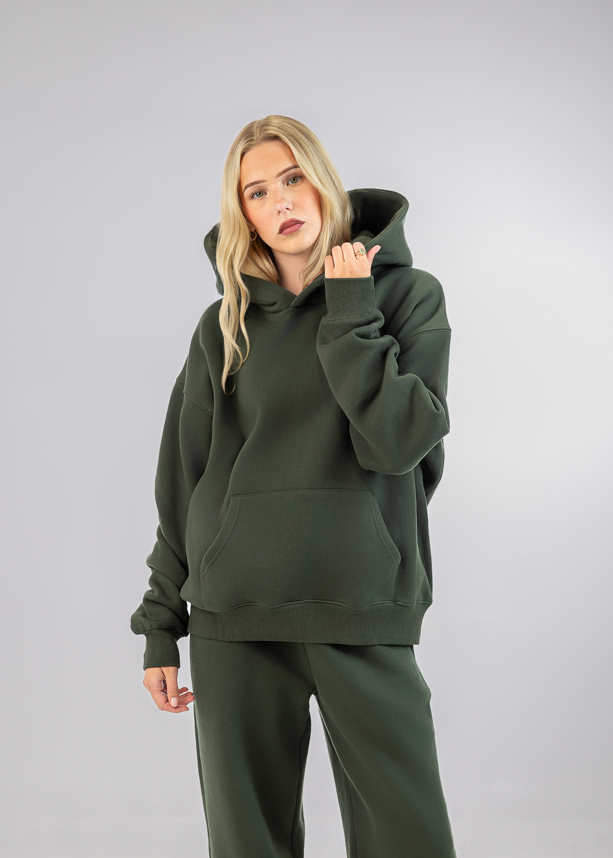 Heavyweight Pullover Hoodie ¡ª Hunter Green (v3)