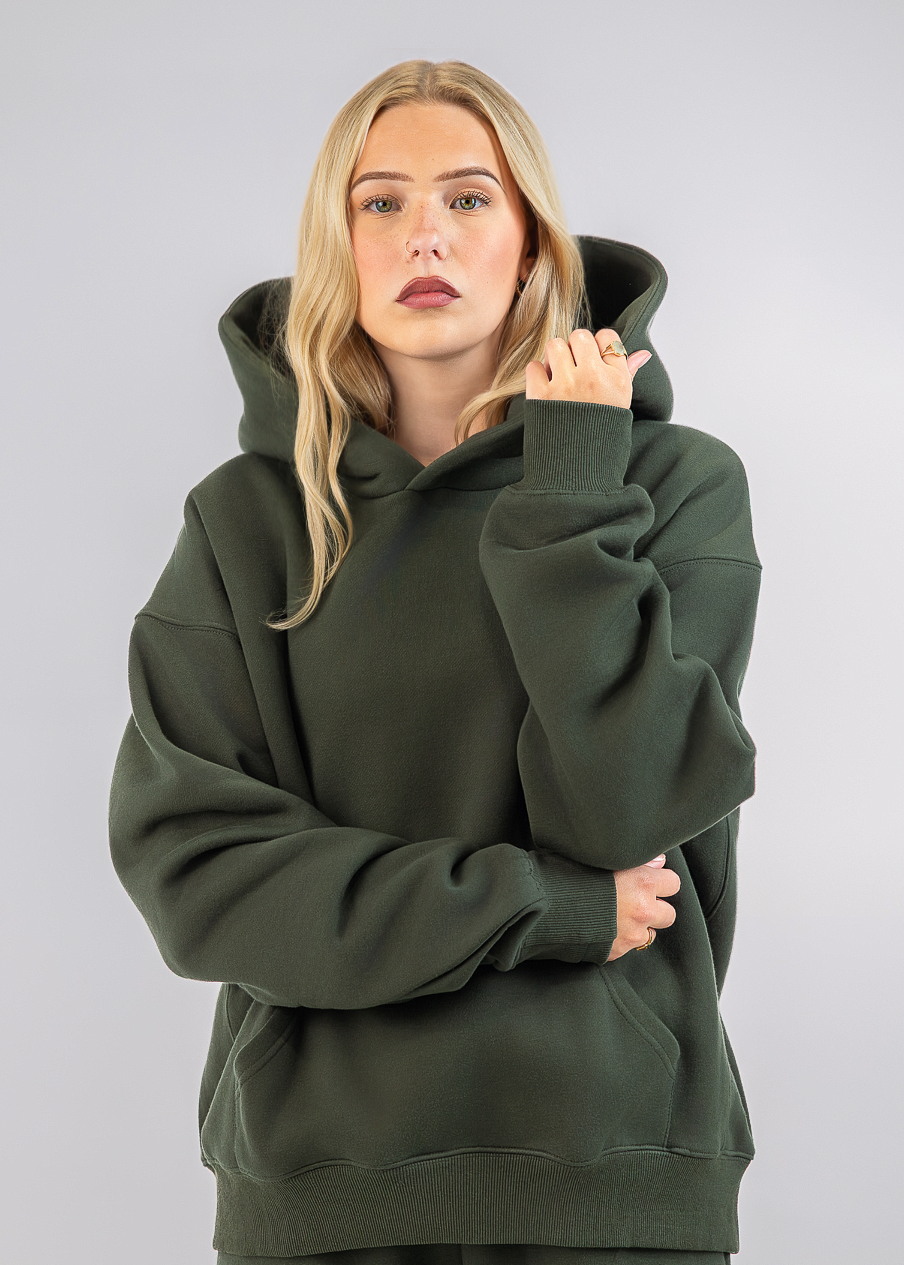 Heavyweight Pullover Hoodie ¡ª Hunter Green (v3)