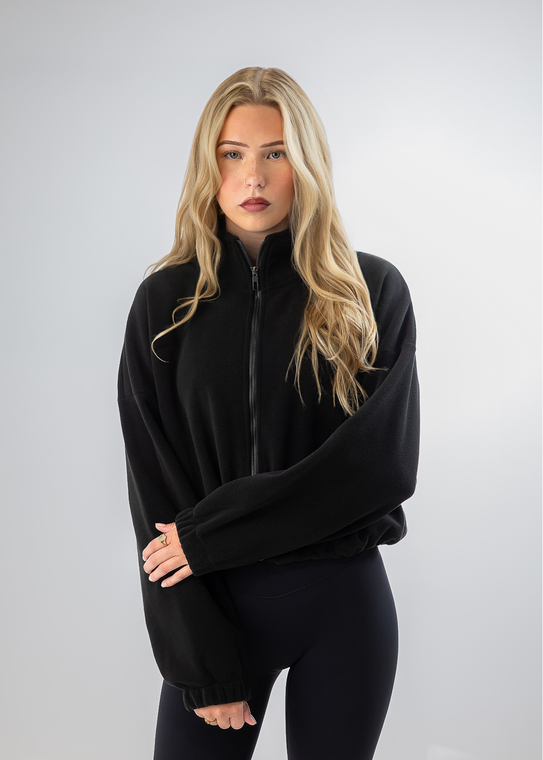City Fleece Jacket ¡ª Black