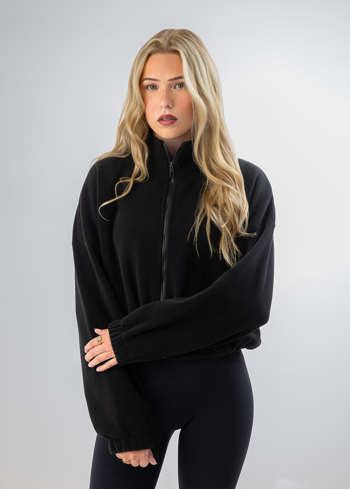 City Fleece Jacket ¡ª Black