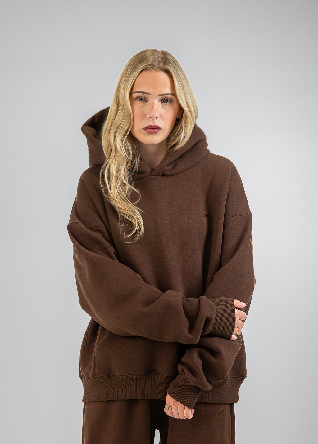 Heavyweight Pullover Hoodie ¡ª Cocoa (v3)