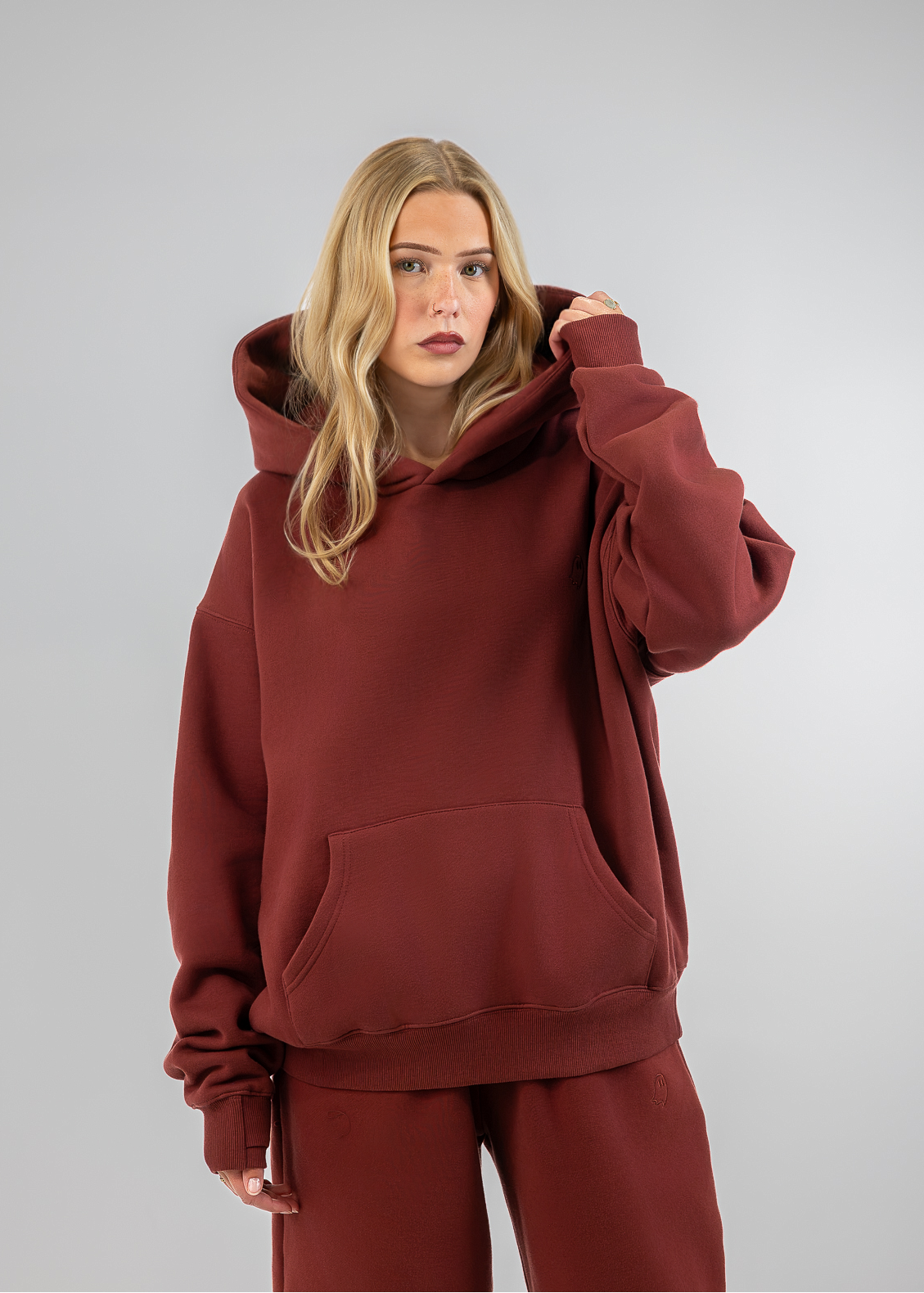Heavyweight Pullover Hoodie ¡ª Merlot (v3)