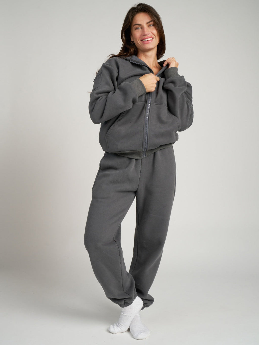Travel Essentials Zip Hoodie
