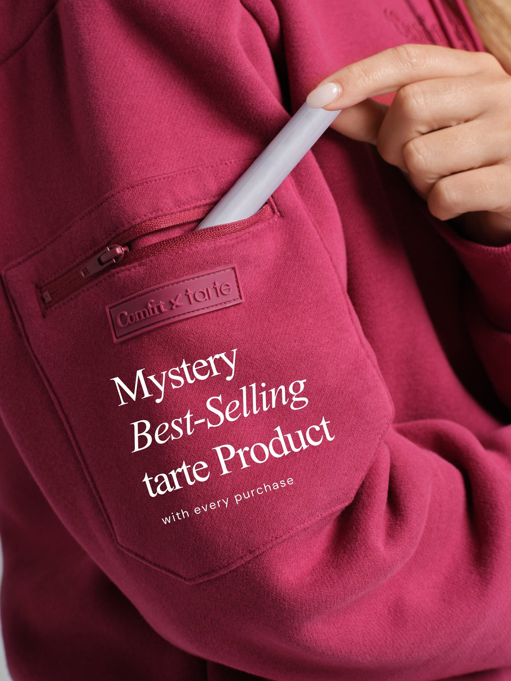 Comfrt x tarte Airplane Mode Travel Hoodie