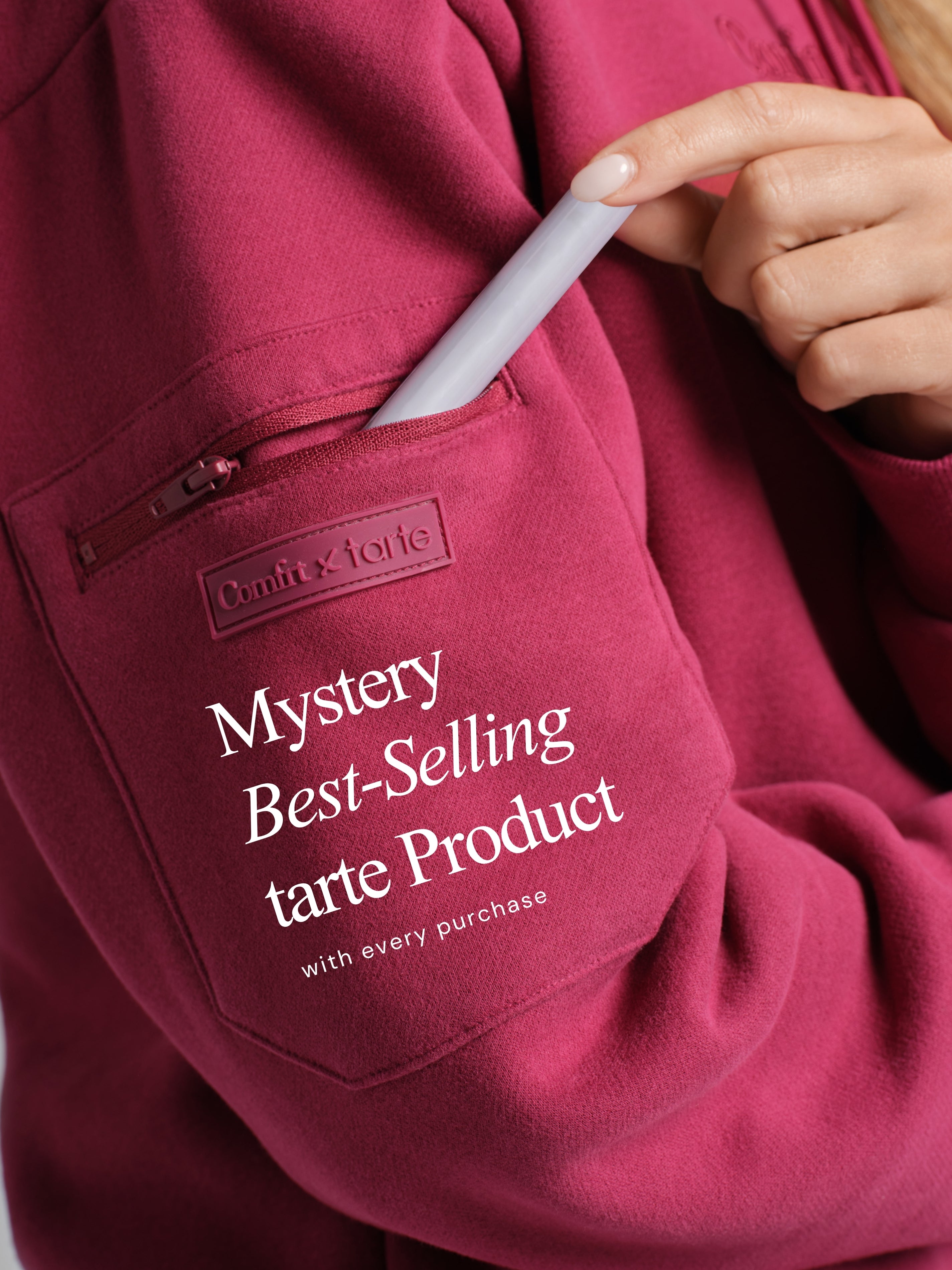 Comfrt x tarte Airplane Mode Travel Hoodie