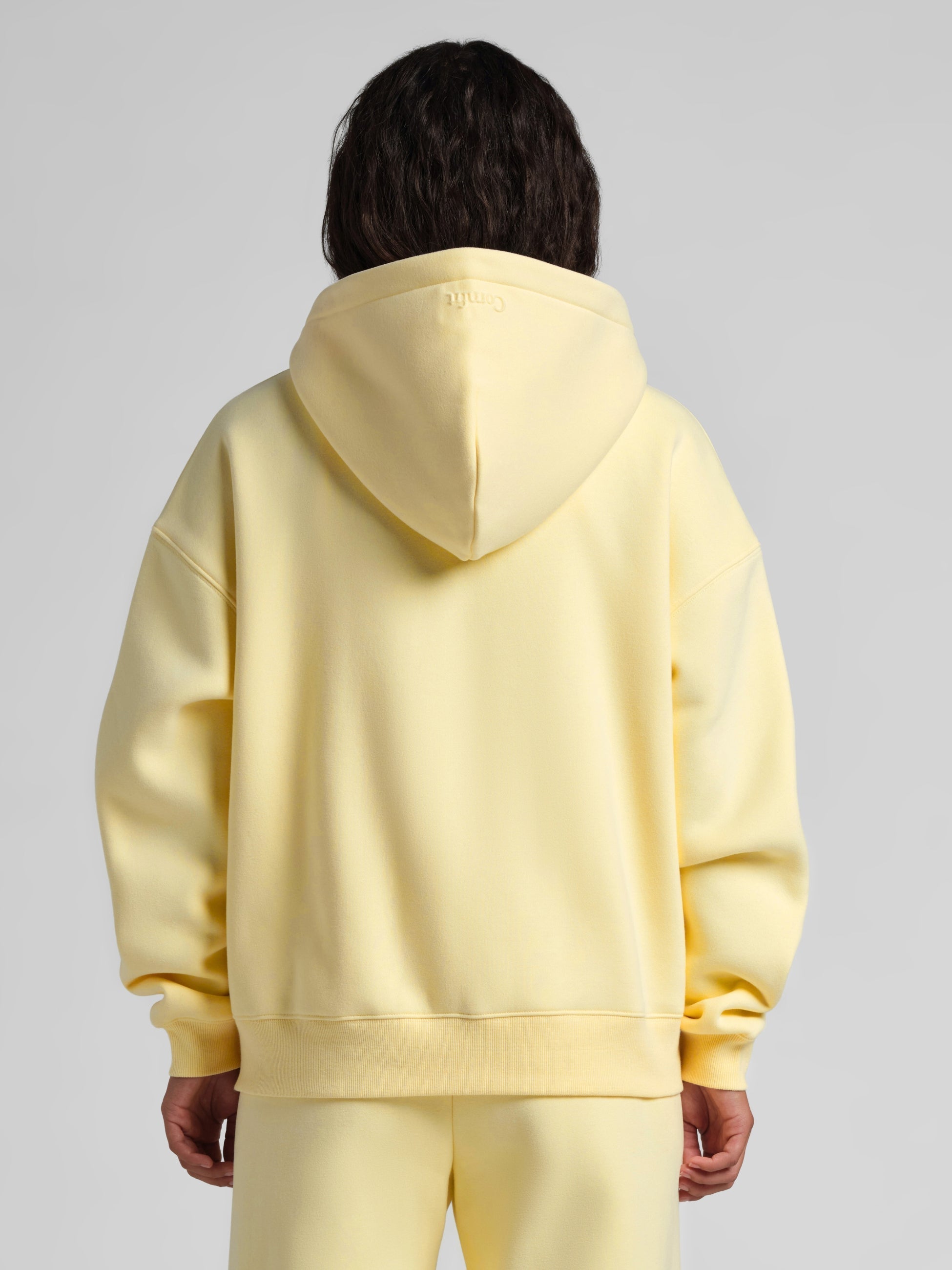 Basic Crop Zip Hoodie