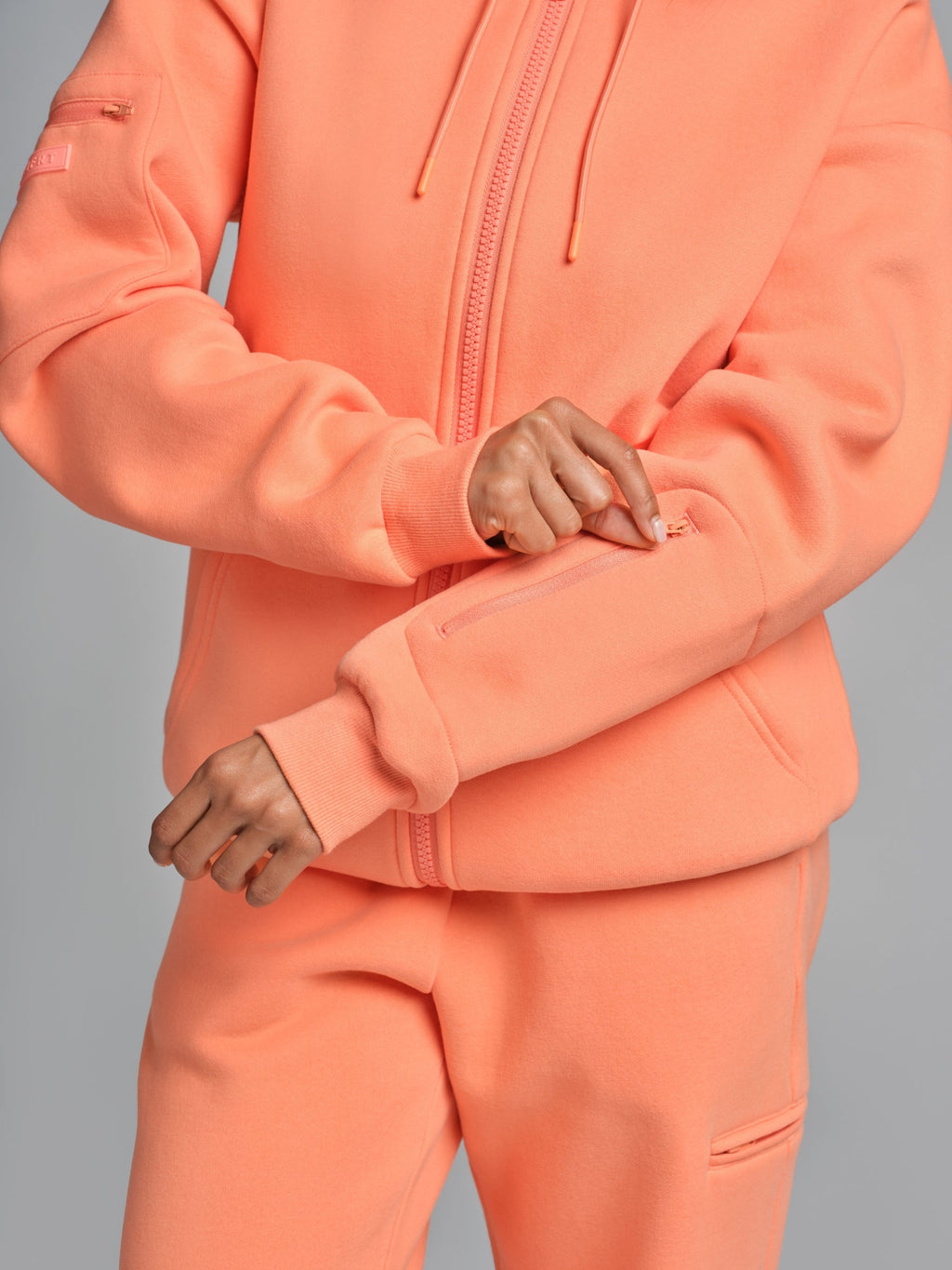 Airplane Mode Travel Zip Hoodie