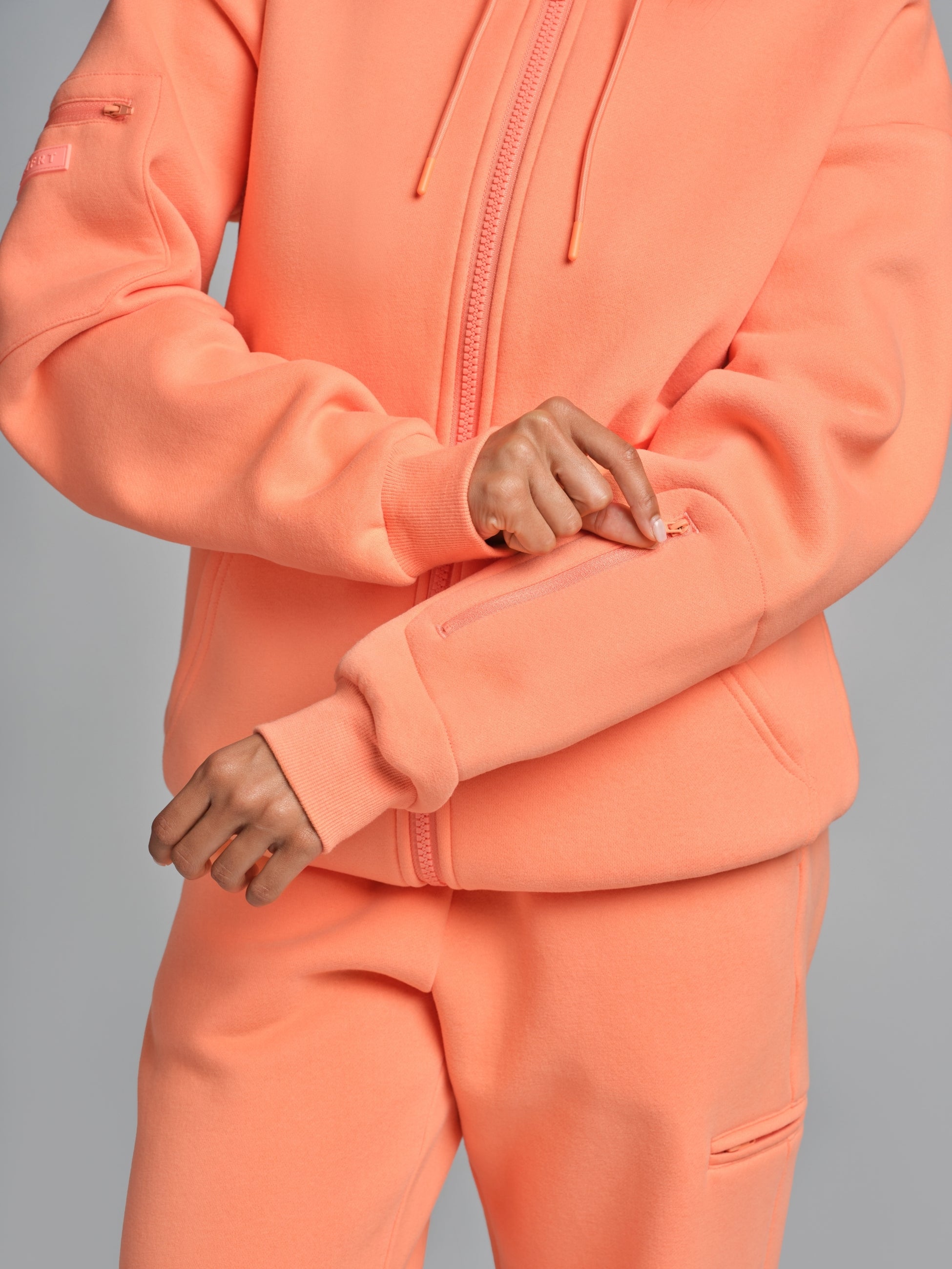 Airplane Mode Travel Zip Hoodie