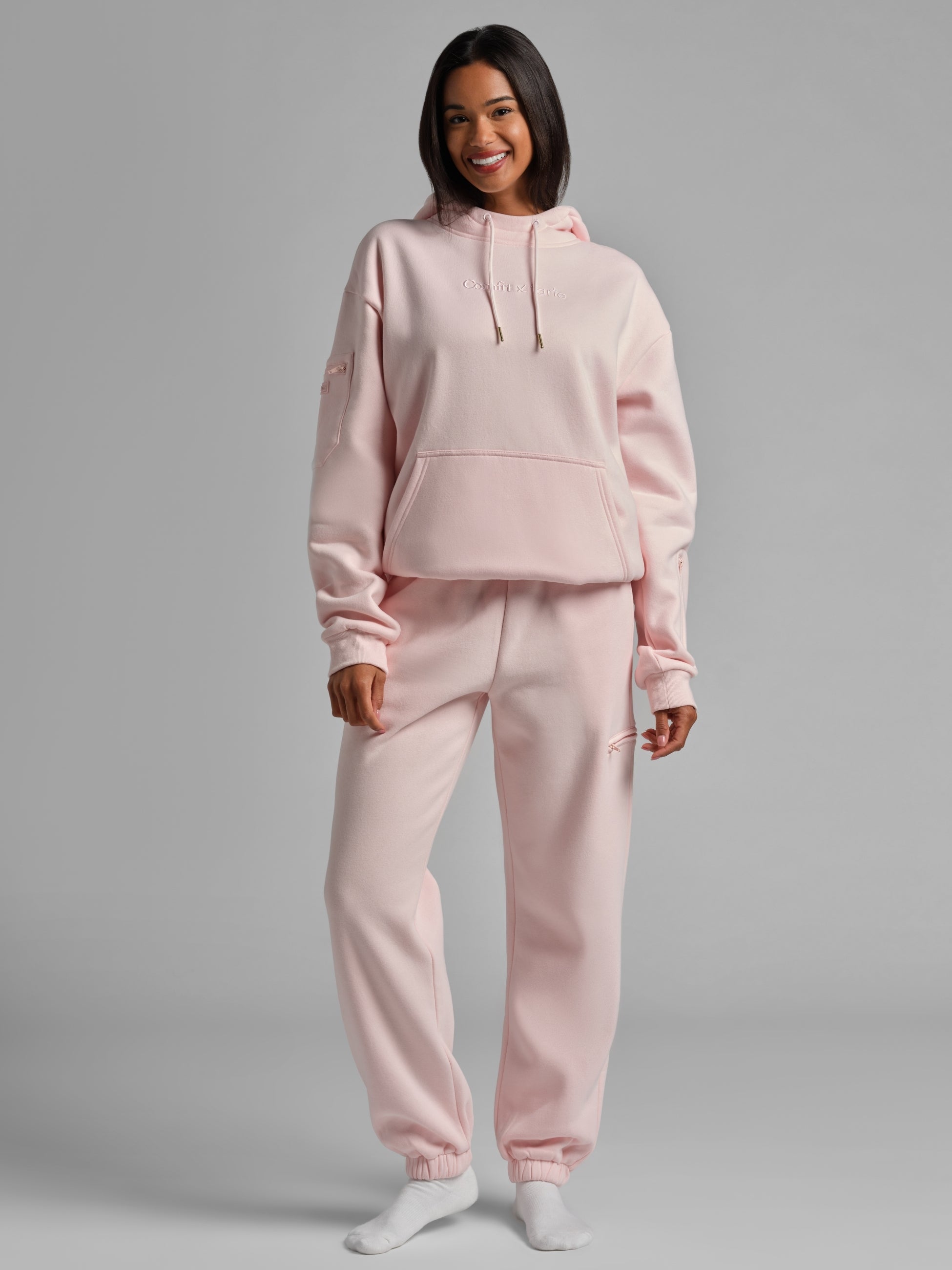 Comfrt x tarte Airplane Mode Travel Hoodie