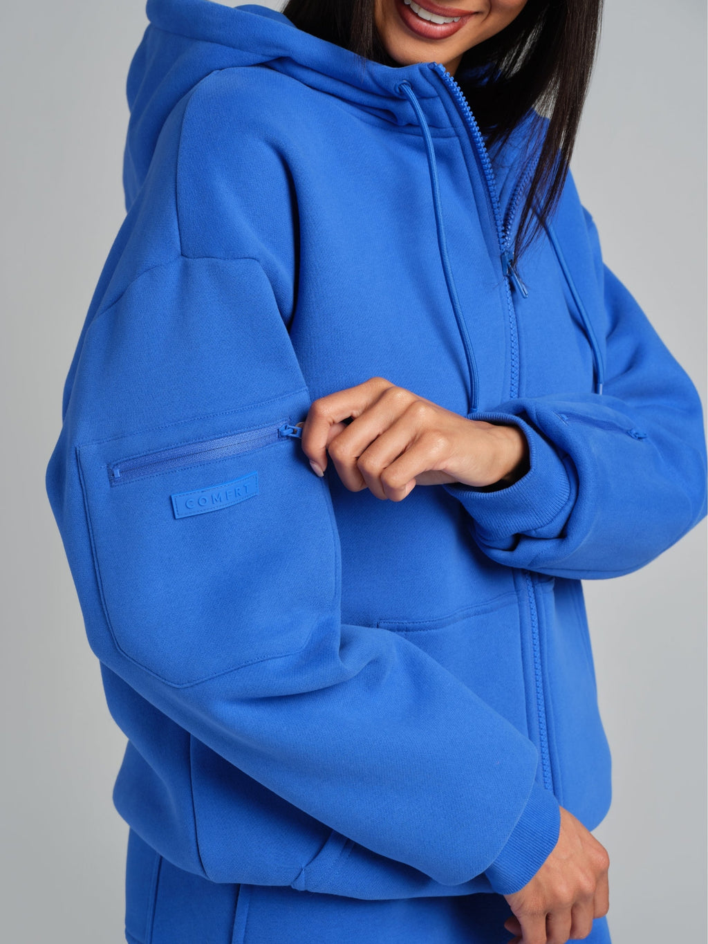 Airplane Mode Travel Zip Hoodie