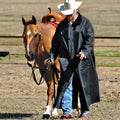 Double S Adult Saddle Slickers - Black