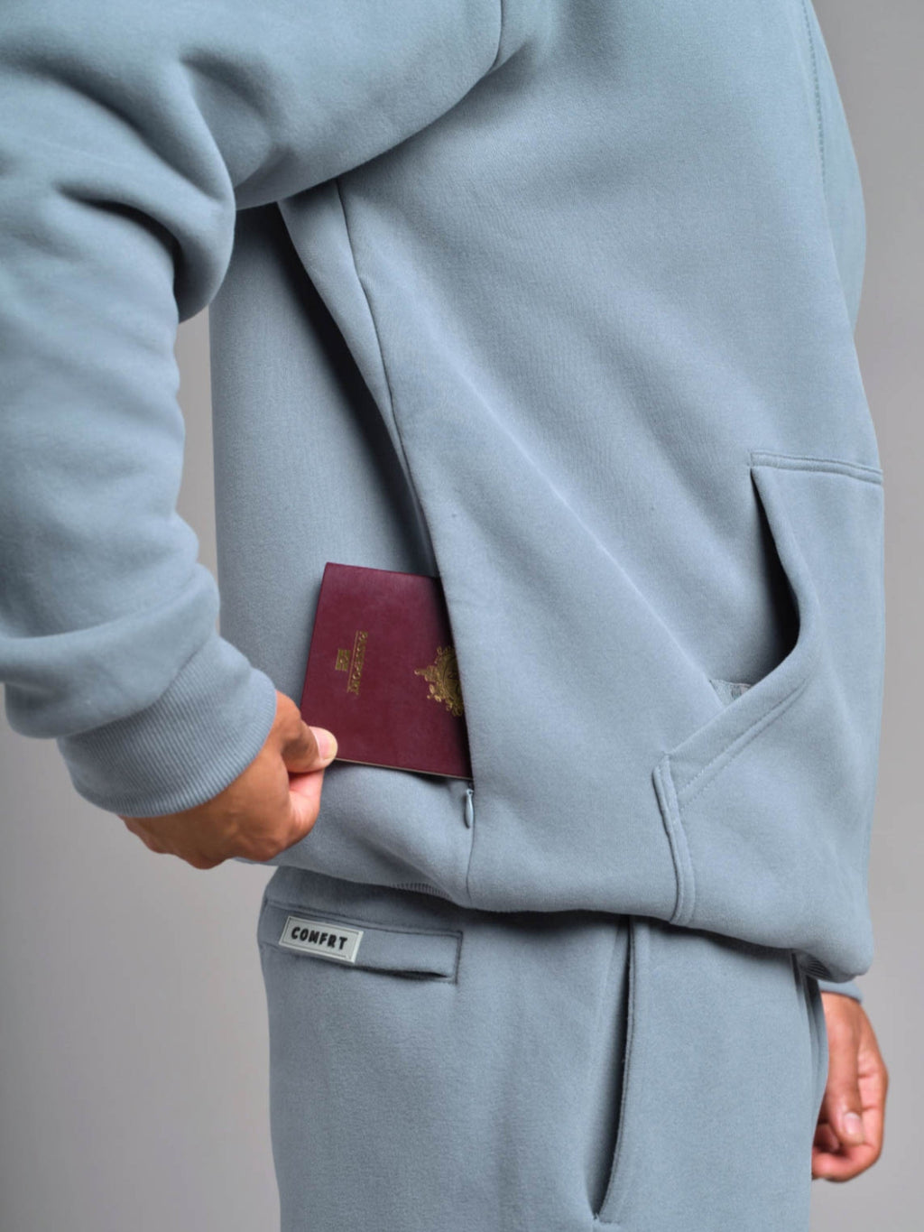 Travel Essentials Zip Hoodie