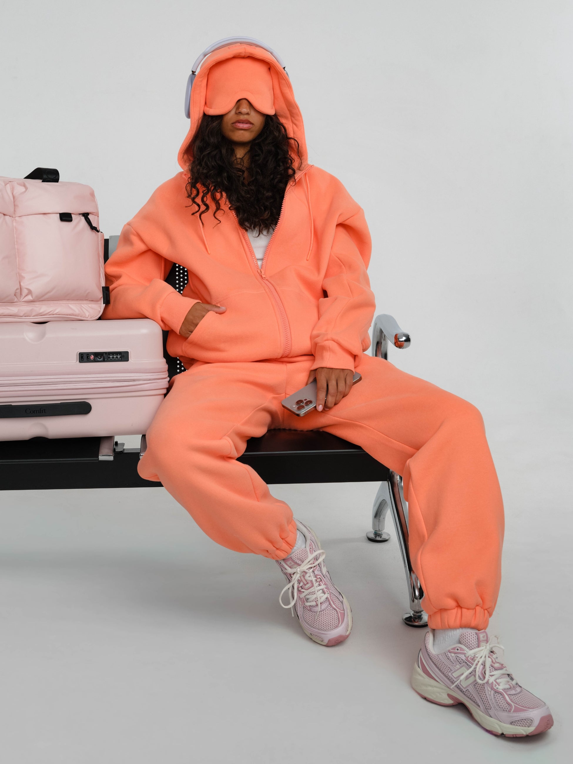 Airplane Mode Travel Zip Hoodie