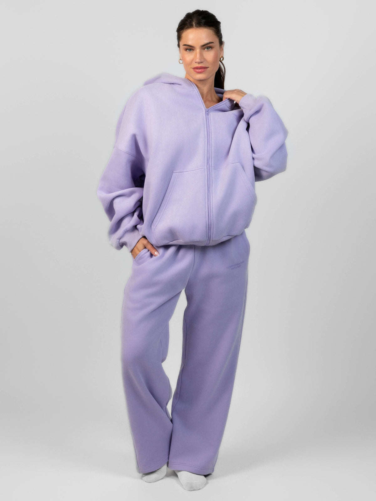 Pastel Zip Hoodie