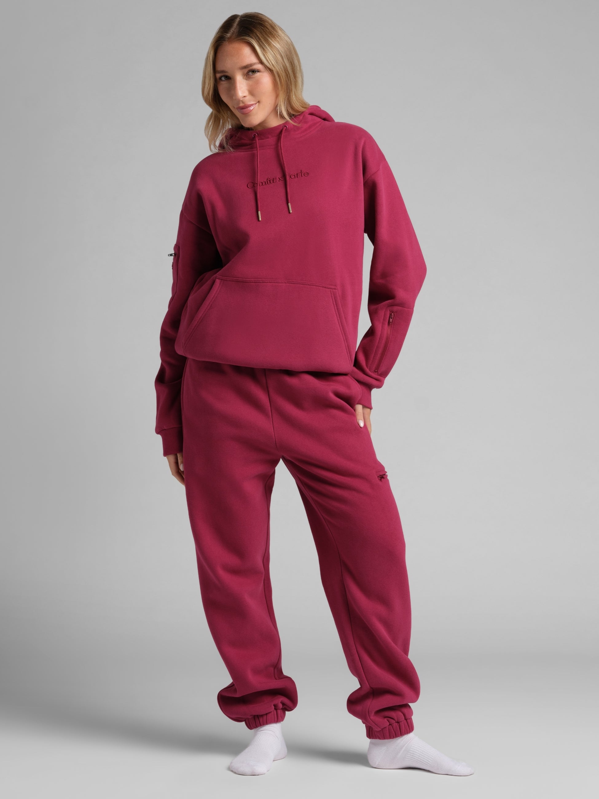 Comfrt x tarte Airplane Mode Travel Hoodie