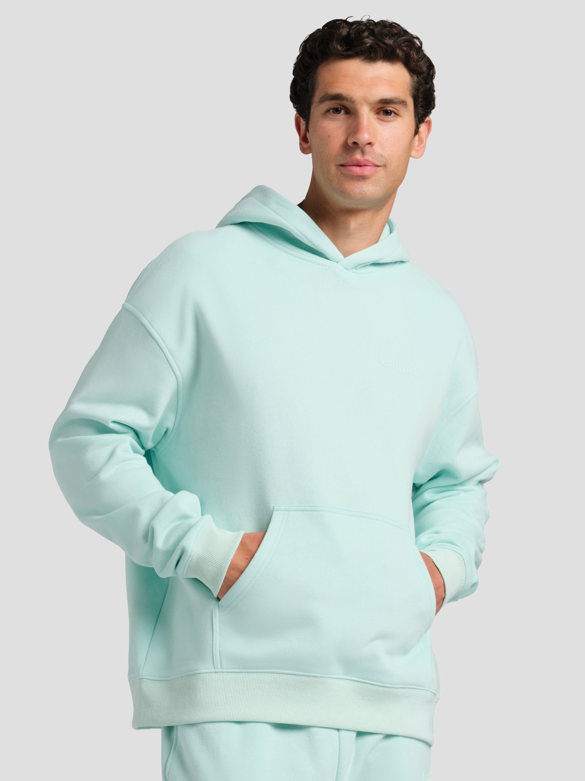 Halo Lightweight Crop Hoodie