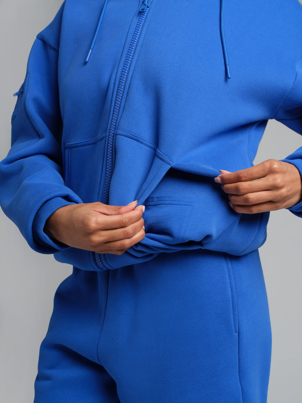 Airplane Mode Travel Zip Hoodie