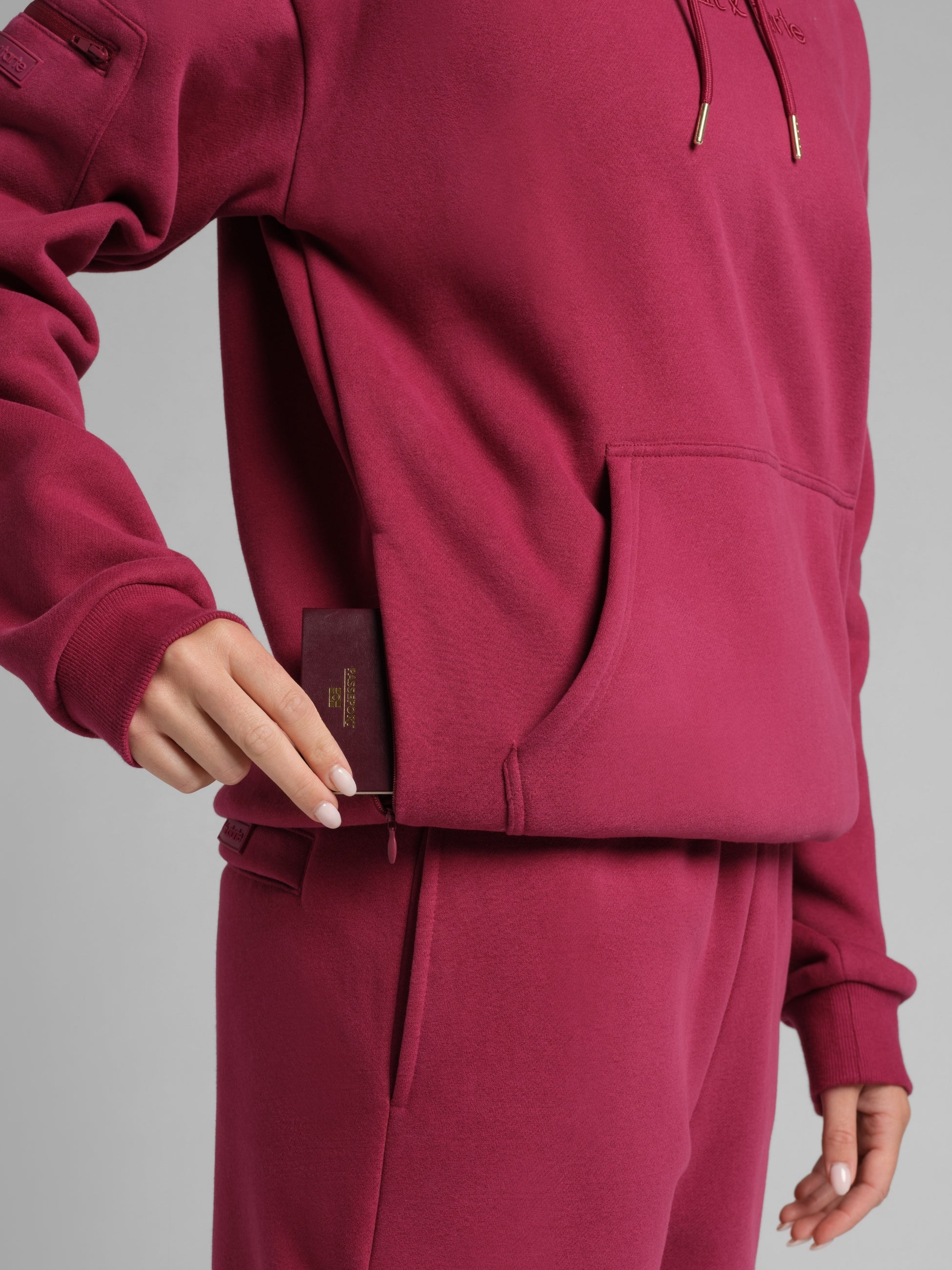 Comfrt x tarte Airplane Mode Travel Hoodie