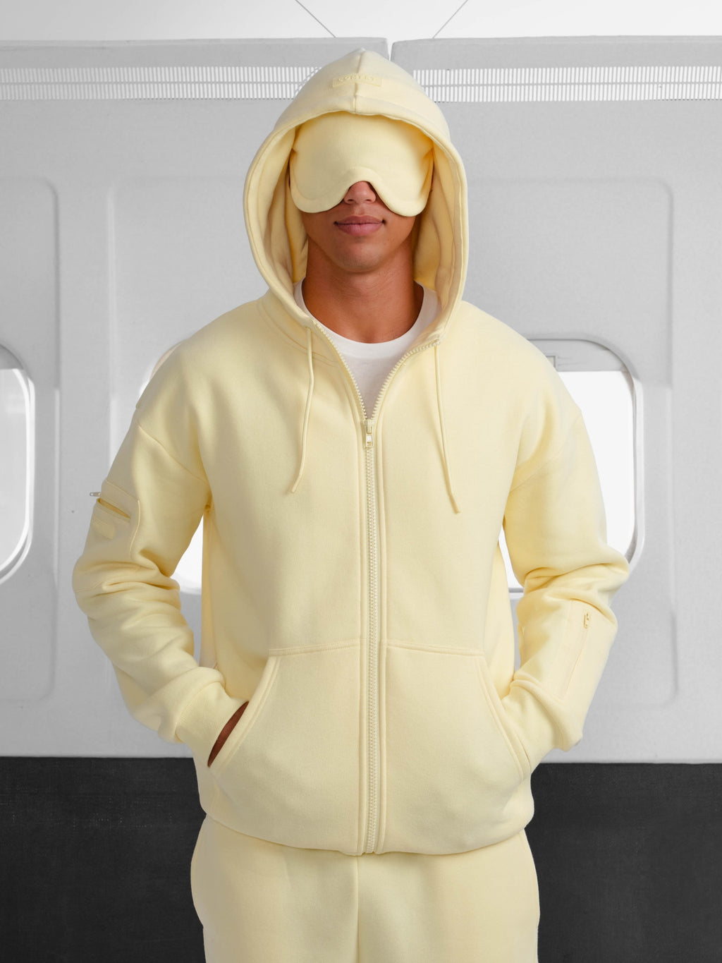 Airplane Mode Travel Zip Hoodie