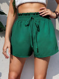 Frill High Waist Shorts
