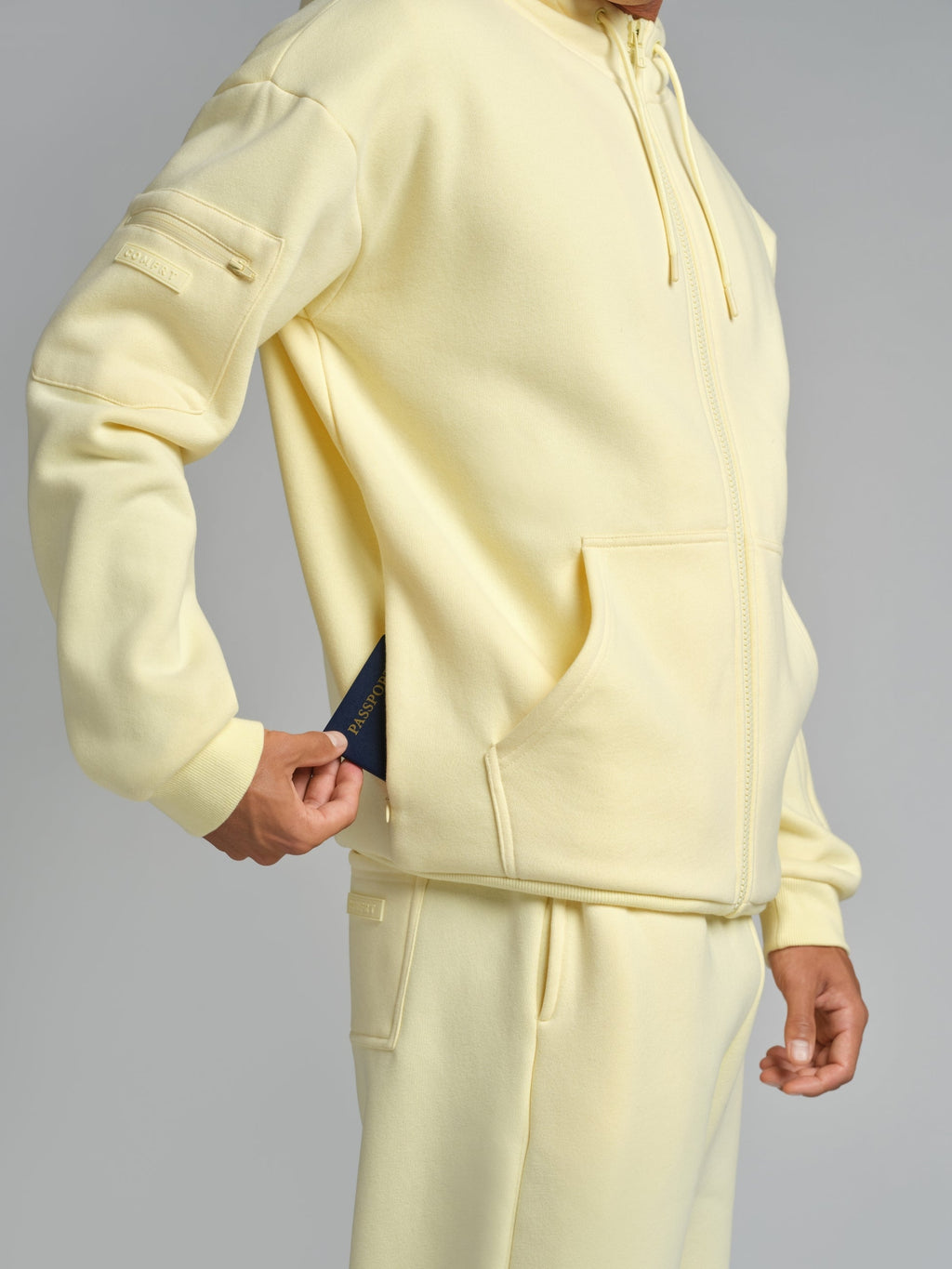 Airplane Mode Travel Zip Hoodie