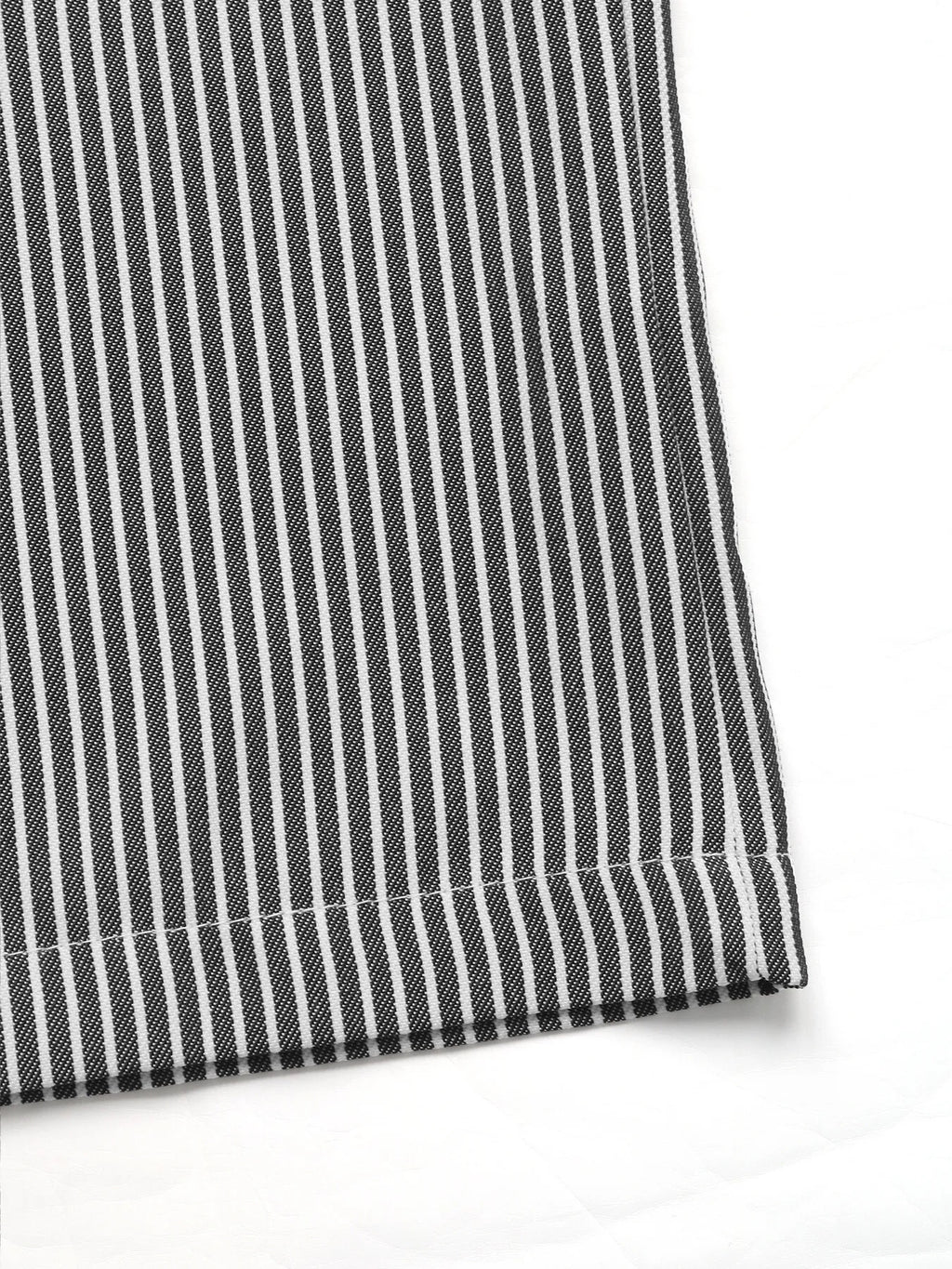 Striped Wide Leg Drawstring Pants