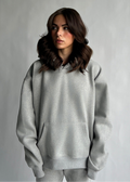 Heavyweight Pullover Hoodie - Athletic Grey (v2)