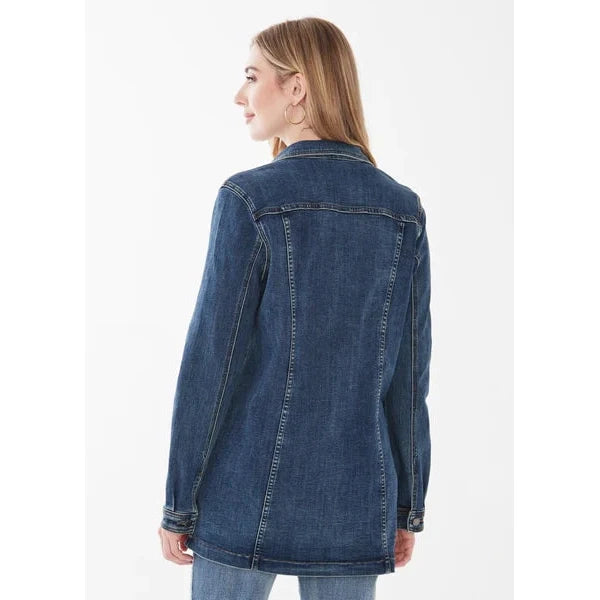 FDJ Women's Long Denim Jacket - Multiple Colours
