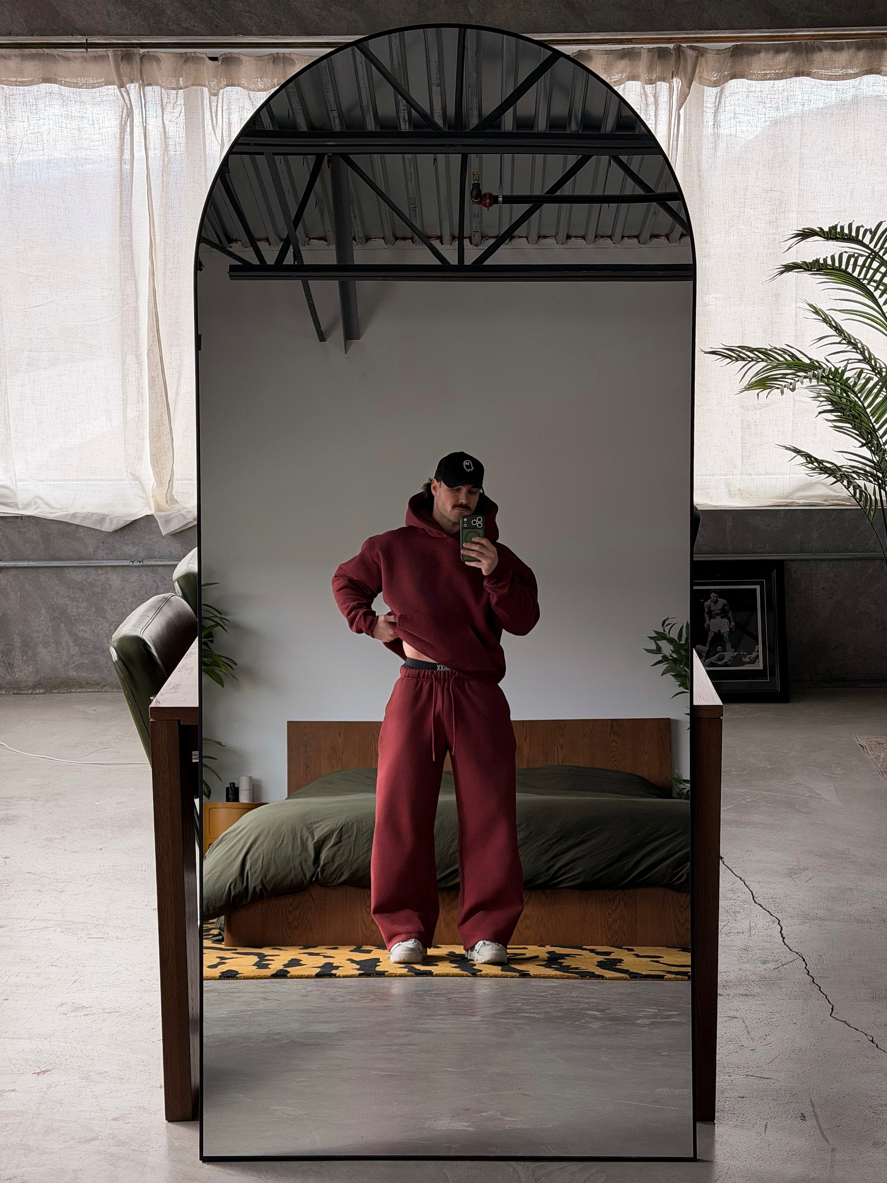Heavyweight Pullover Hoodie ¡ª Merlot (v3)
