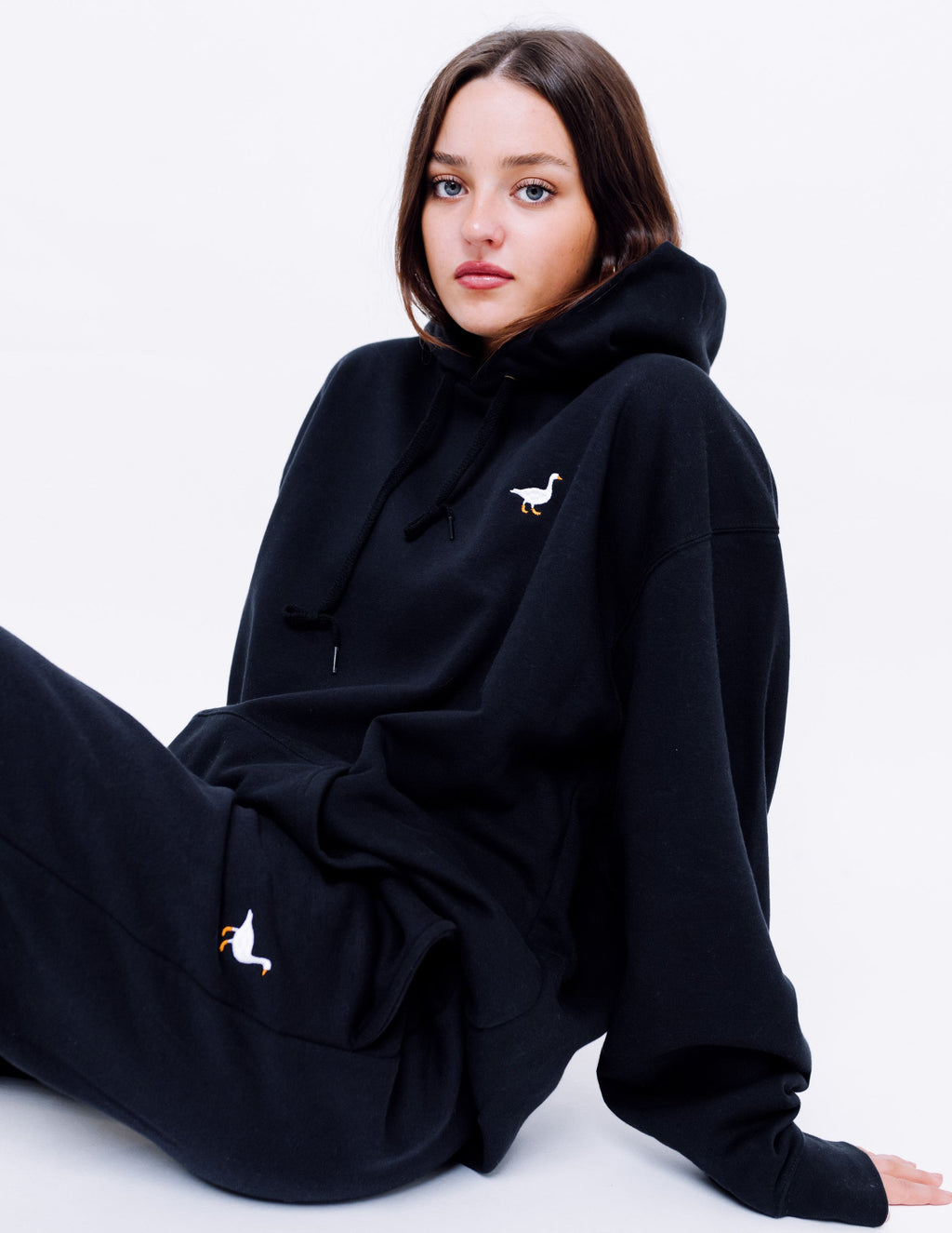 Premium Goose Hood - Black