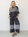 The Nest Soft Horizon Top - Black