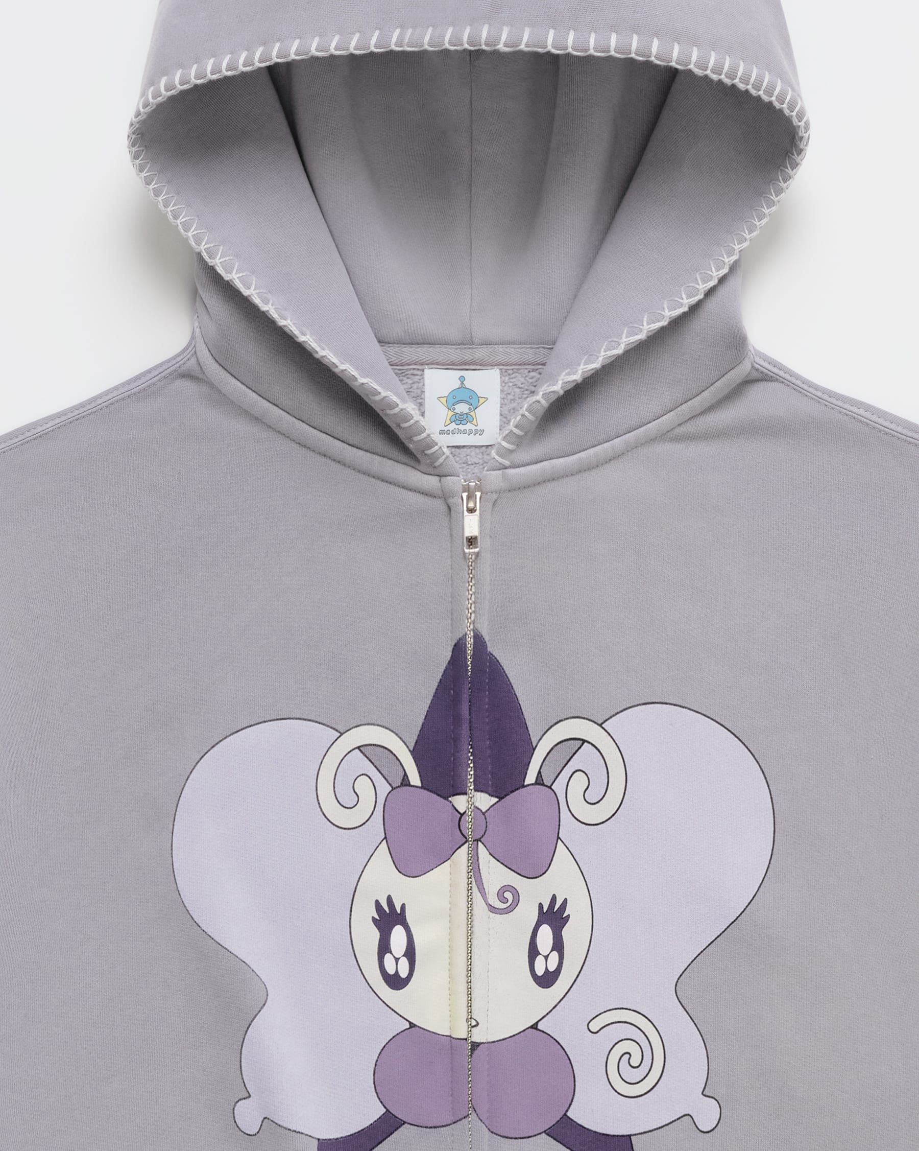 Madhappy & Friends Flutter Midweight Fleece Zip Up