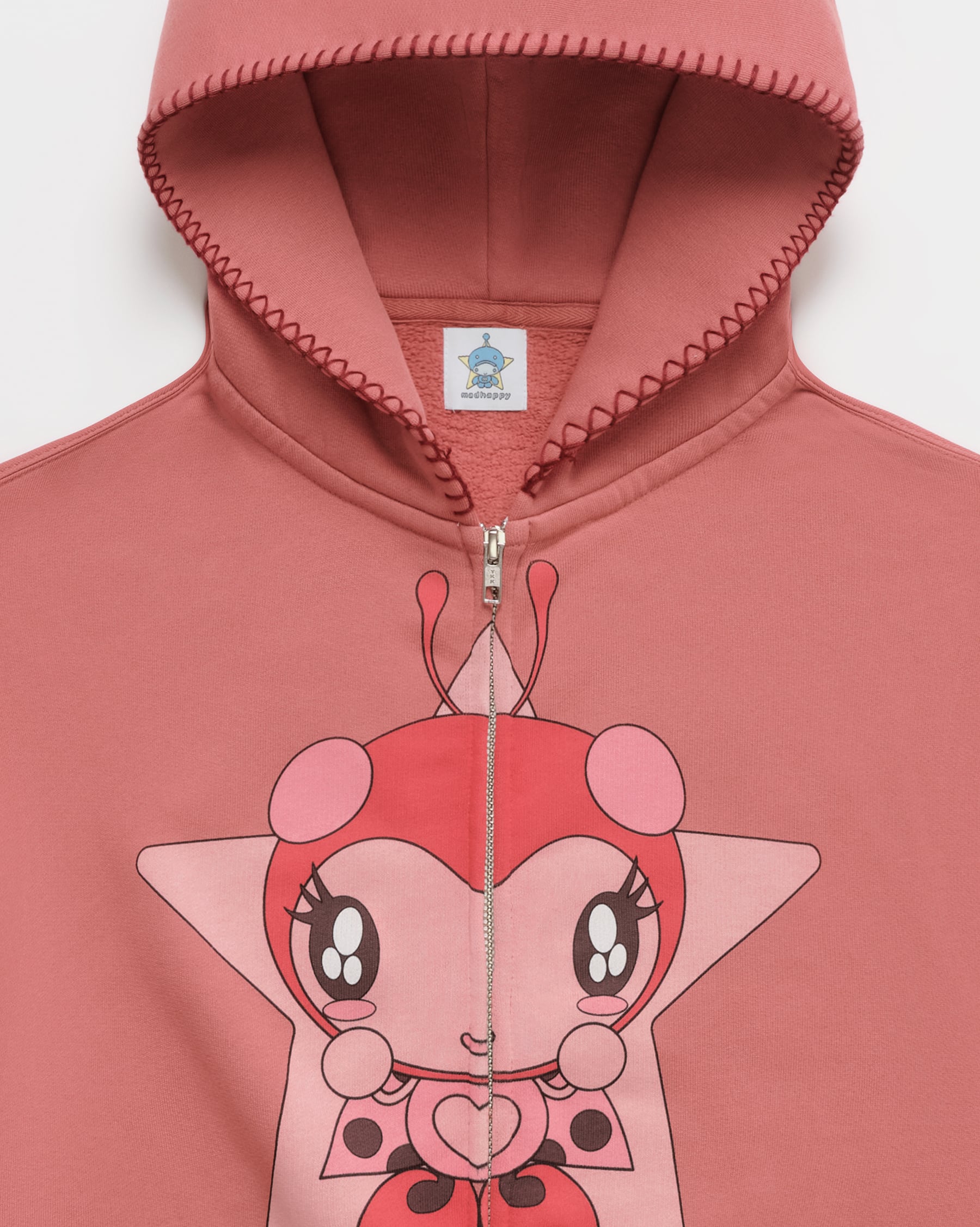 Madhappy & Friends Dot Midweight Fleece Zip Up