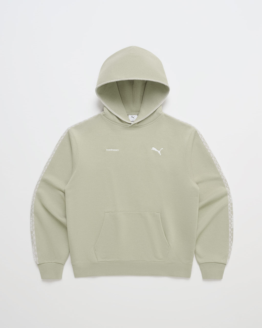 PUMA Lace Trim Fleece Hoodie