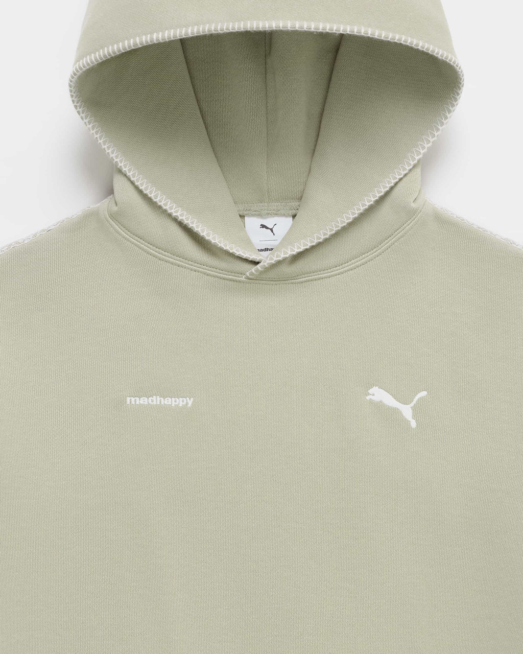 PUMA Lace Trim Fleece Hoodie