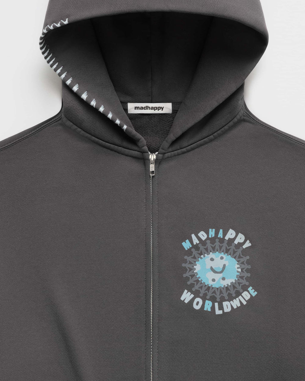 Globe Fleece Zip Up