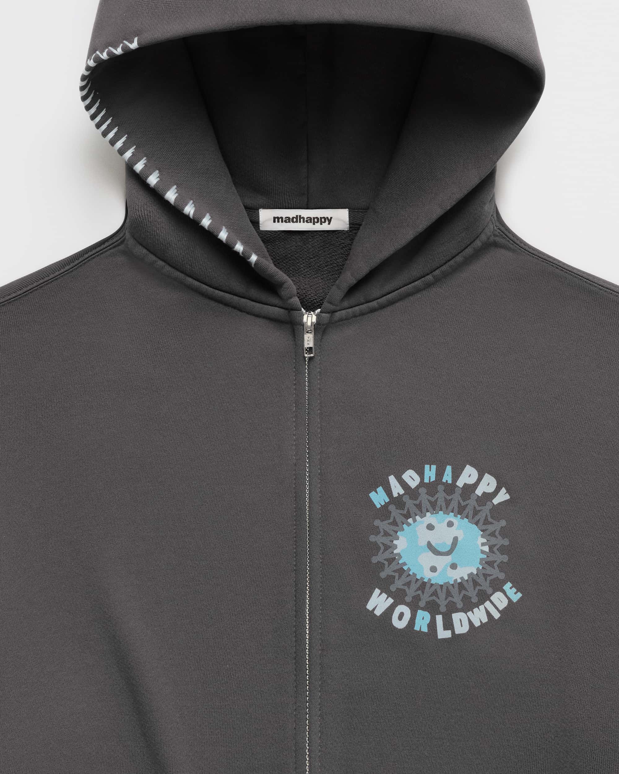 Globe Fleece Zip Up