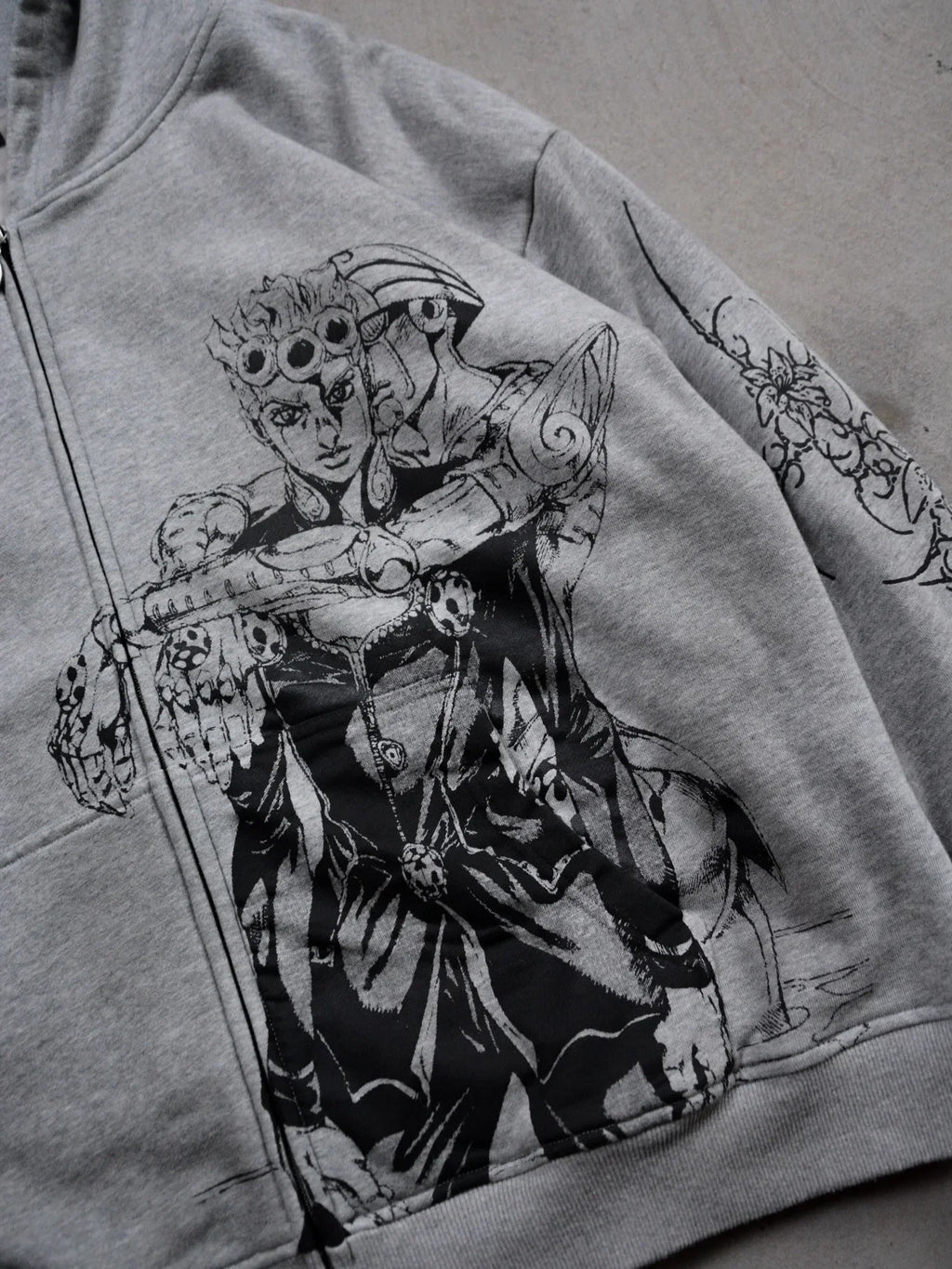 Harajuku Jojo Bizarre Adventure Zip Up Hoodies Oversized Mens Womens Zipper Hoodie Hip Hop CoupleS Y2k Street Sweatshirt