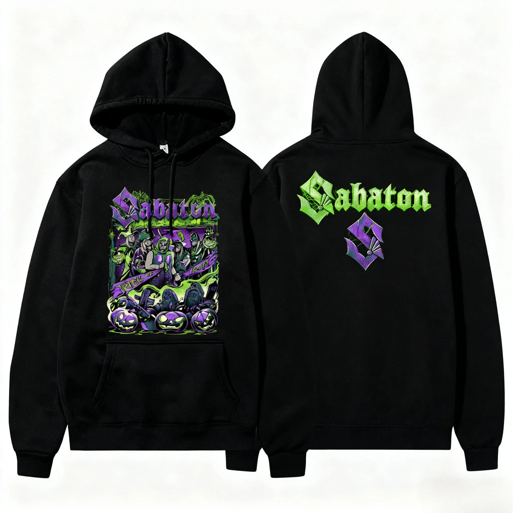 Swiss Fallon Rock Music Band New Hoodies Sabaton Classic Print Women Men Vintage Fashion Hoody Street Y2k Overszied Sweatshirts